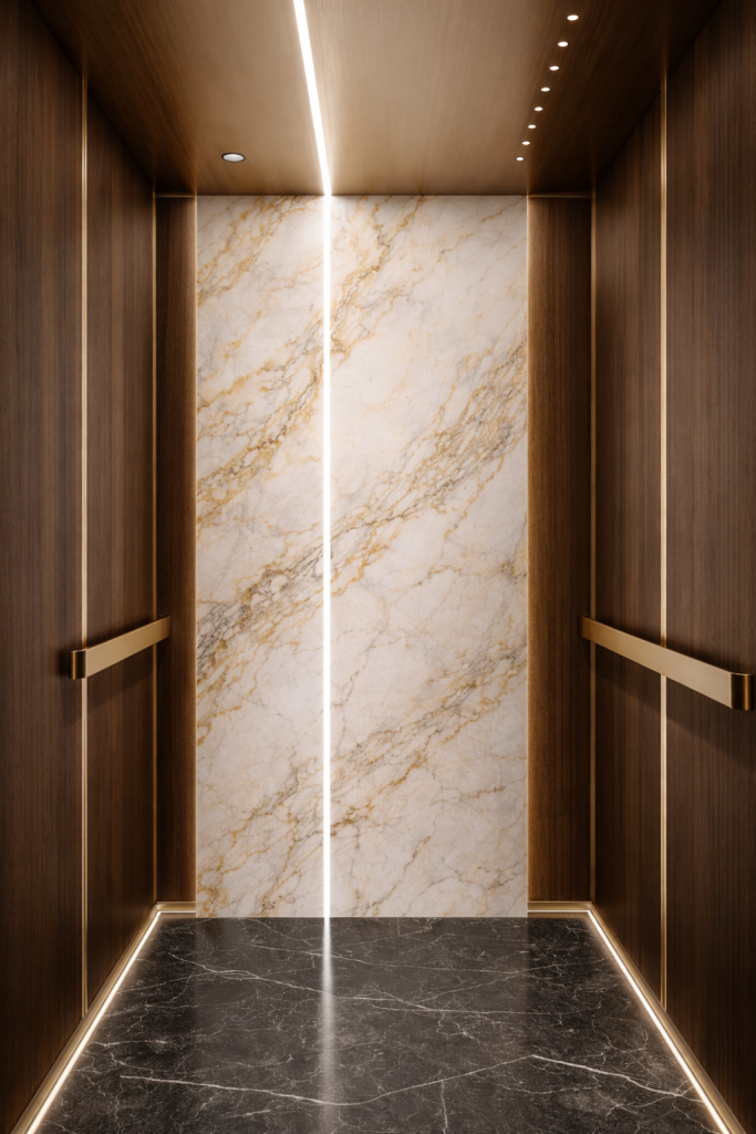 MD-SP001-Ivory Gold Vein